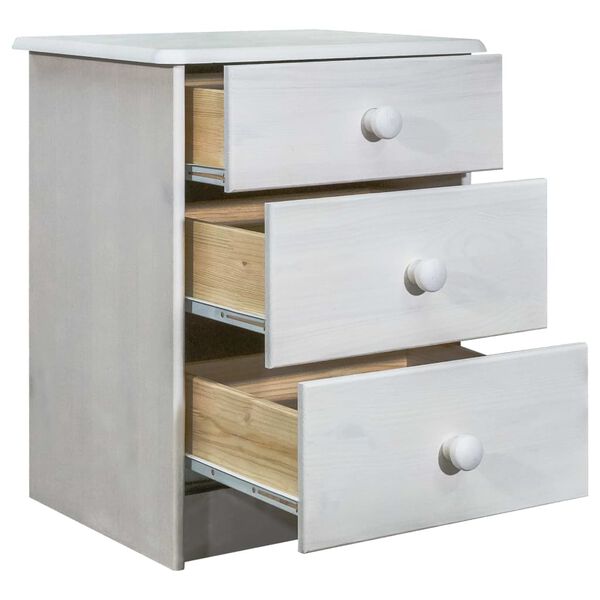 vidaXL Commode 43x34x53 cm Bois de pin solide