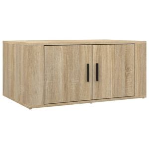 vidaXL Table basse Ch&ecirc;ne sonoma 80x50x36 cm Bois d'ing&eacute;nierie