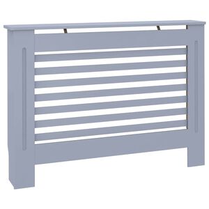 vidaXL Cache-radiateur anthracite 112x19x81,5 cm MDF