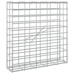 vidaXL Gabion avec fil de 5 mm et maille de 5x10 cm 50x10x50 cm
