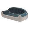 Easy Camp Canap&eacute; gonflable Comfy 3 places Gris acier et bleu