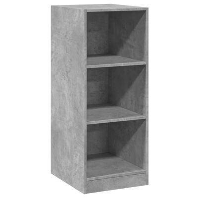 vidaXL Garde-robe gris béton 48x41x102 cm bois d'ingénierie