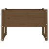vidaXL Jardini&egrave;re Marron miel 78x40x52 cm Bois massif de pin