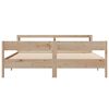 vidaXL Cadre de lit sans matelas 180x200 cm bois massif de pin