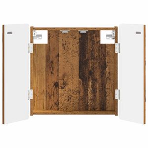 vidaXL Cabinet pour cible ZWOLLE Bois ancien 52,5 x 10,5 x 57,5 cm