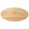 vidaXL Dessus de table 80x40x2 cm bois de ch&ecirc;ne massif ovale