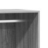 vidaXL Garde-robe sonoma gris 48x41x102 cm bois d'ing&eacute;nierie