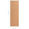 vidaXL Tapis BCF Beige 60x200 cm