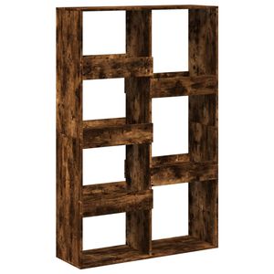 vidaXL Biblioth&egrave;que ch&ecirc;ne fum&eacute; 100x33x155,5 cm bois d'ing&eacute;nierie