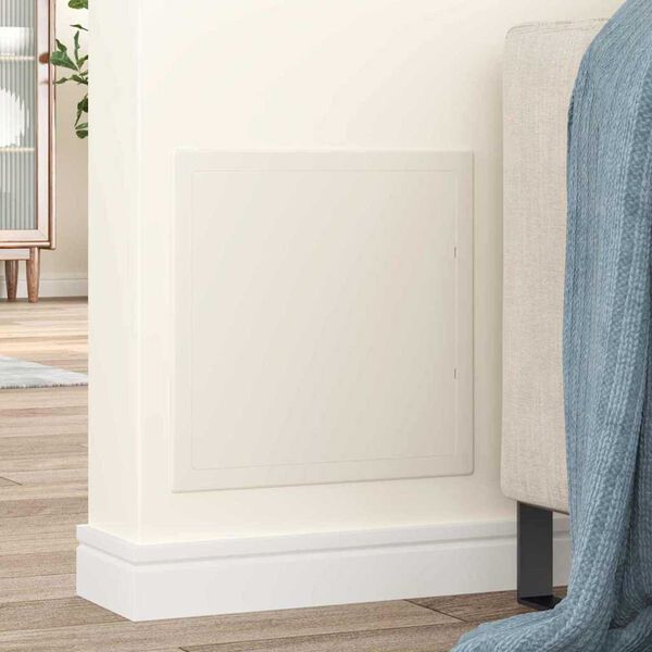 vidaXL Panneaux d'Acc&egrave;s Blanc 30 x 30 cm Plastic ABS