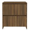 vidaXL Buffet Ch&ecirc;ne marron 70x41x75 cm Bois d'ing&eacute;nierie
