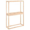 vidaXL Porte-pneus 120x40x180 cm Bois de pin massif