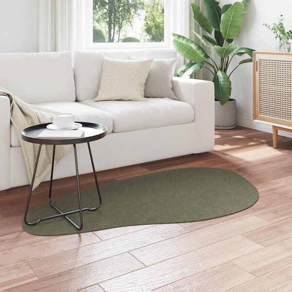 vidaXL Tapis de surface HUARTE Vert for&ecirc;t 80 x 150 cm Polyester