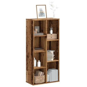 vidaXL Biblioth&egrave;que vieux bois 50x25x105 cm bois d'ing&eacute;nierie