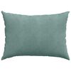 vidaXL Coussins de canapé 2 pcs Vert Mer 70 x 50 cm