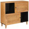 vidaXL Buffet 80 x 33 x 75 cm Bois de mangue massif