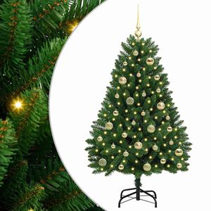 vidaXL Sapin de No&euml;l Artificiel &agrave; Branches Articul&eacute;es Vert 120 cm