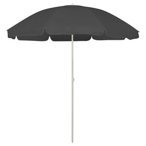 vidaXL Parasol de plage anthracite 240 cm