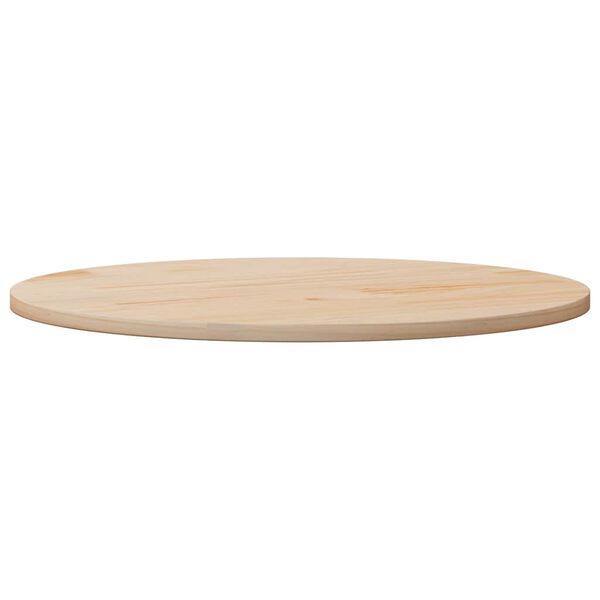 vidaXL Dessus de table Ø90x2,5 cm Bois de pin massif