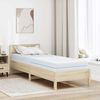 vidaXL Matelas Blanc 80 x 200 cm Tissu jacquard