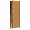 vidaXL Armoires Hautes 2 pcs Bois Ancien 60 x 36 x 200 cm