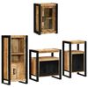 vidaXL Ensemble de mobilier de salle de bain Montage mural 4 pcs