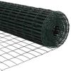 vidaXL Clôture Euro Vert 0.4 x 10 m Fer revêtu de PVC