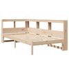vidaXL Lit bibliothèque sans matelas 100x200 cm bois massif de pin