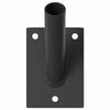 vidaXL Support de Drapeau Noir 10,5 x 7,5 x 0,25 cm Acier