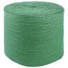 vidaXL Corde en Jute 8 mm Vert Jute 100% Tossa