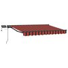 vidaXL Cadre de store manuel avec LEDs 2,5 x 2 m