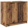 vidaXL Cabinet de salle de bain Bois Ancien 64,5 x 33,5 x 59 cm