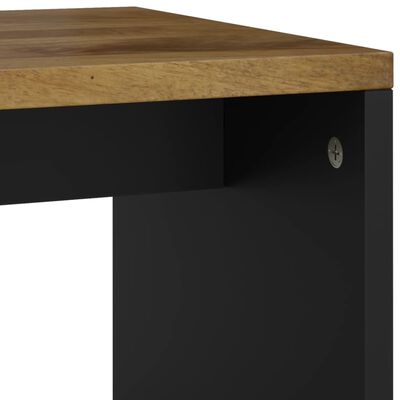 vidaXL Table d'appoint 40x31x46 cm Bois de manguier et d'ingénierie