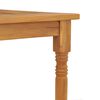 vidaXL Table Batavia 85x85x75 cm Bois de teck solide