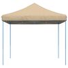 vidaXL Tente de r&eacute;ception pliable escamotable beige 292x292x315 cm