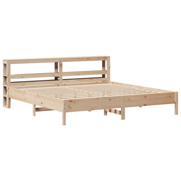 vidaXL Cadre de lit sans matelas 180x200 cm bois massif de pin