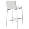 vidaXL Ensemble de bar 3 pcs Similicuir Blanc