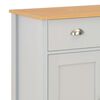 vidaXL Buffet Gris 79x35x81 cm