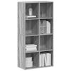 vidaXL Biblioth&egrave;que/Buffet Sonoma gris 66x30x130 cm Bois d'ing&eacute;nierie