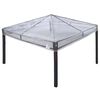 vidaXL Remplacement de housse de gazebo 3 x 3 m PVC