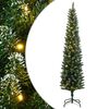 vidaXL Sapin de No&euml;l artificiel mince 300 LED 210 cm