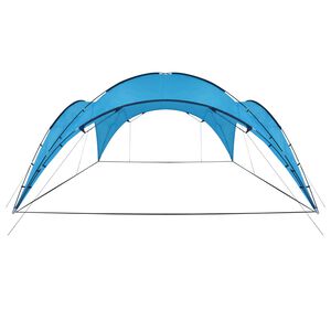 vidaXL Arceau de tente de réception 450x450x265 cm Bleu clair