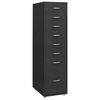 vidaXL Classeur mobile Anthracite 28x41x109 cm M&eacute;tal