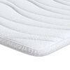 vidaXL Surmatelas 180 x 200 cm d&rsquo;&eacute;paisseur Tissu en Tricot Blanc