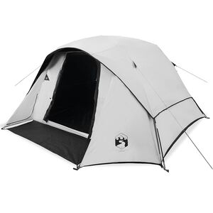 vidaXL Tente familiale cabine 6 personnes tissu occultant imperm&eacute;able