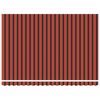 vidaXL Auvent r&eacute;tractable orange et marron 4,5x3 m tissu et aluminium