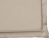 vidaXL Coussins de siège de jardin lot de 2 taupe 45x45x2 cm carré