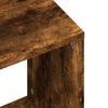 vidaXL Tables basses gigognes 2 pcs chêne fumé bois d'ingénierie
