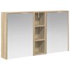 vidaXL Ensemble de Meubles de Salle de Bain 3 pc 106 x 16 x 62,5 cm