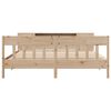 vidaXL Lit biblioth&egrave;que sans matelas 180x200 cm bois massif de pin